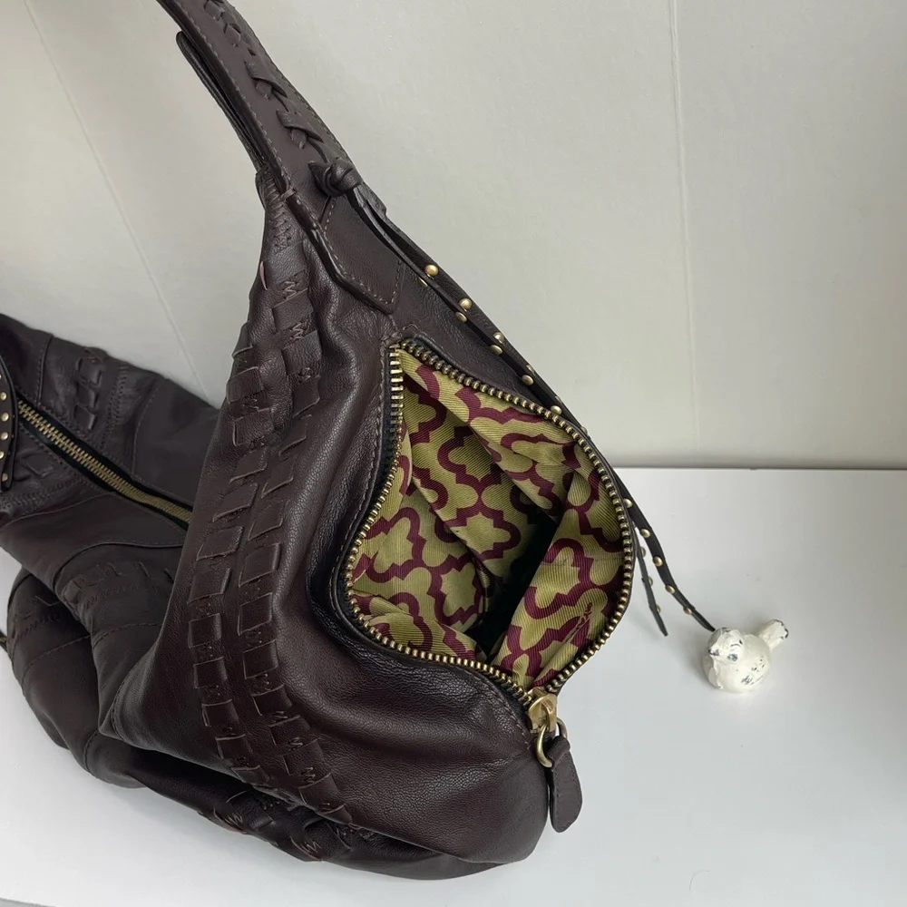 orYANY Tori Washed Lamb Leather Hobo Bag